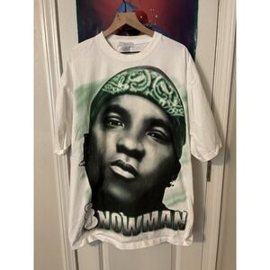 Vintage Rare Young  Jeezy The Snowman Big Fade Rap Tee Size 3xl